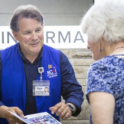 KHSC volunteer Dave Canty