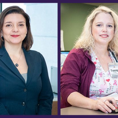 Dr. Maria del Pilar Vélez and nurse Tracey Froess have been named the winners of the 2018 Exceptional Healer Award