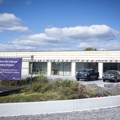 The new Breast Imaging Kingston Centre is planned for a staged opening beginning January 2022 and is expected to see an average of 120 patients a day